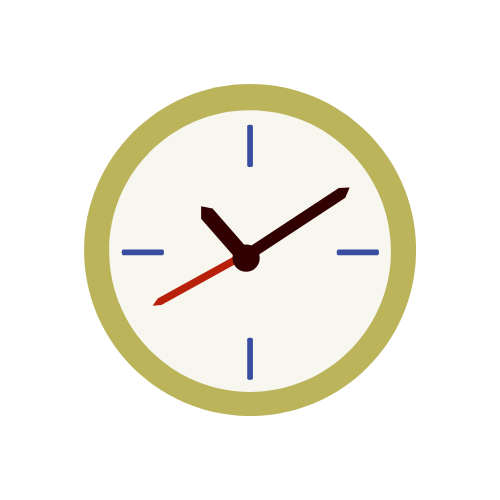 illustration of a clock